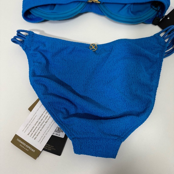 Vix Paula Hermanny Firenze Jade Sweetheart Top Gwen Bottom Bikini Small - Picture 7 of 16